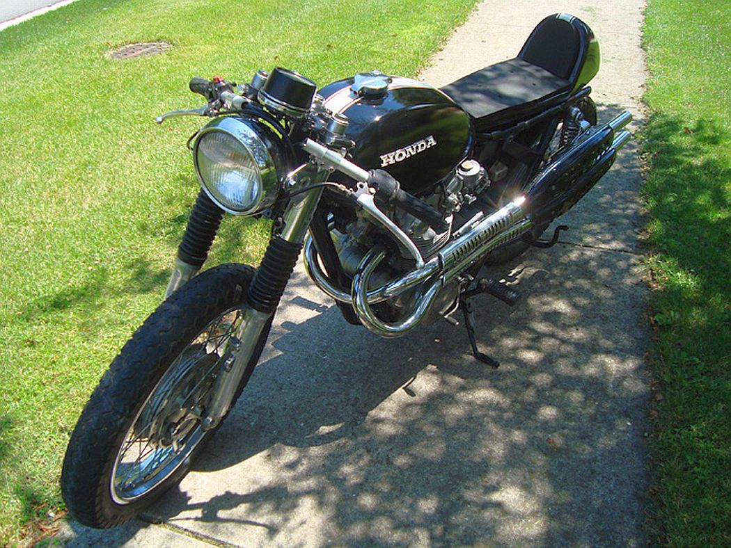 Interesting Honda CL450 Cafe Racer. | Motorcycle Photo Of ...